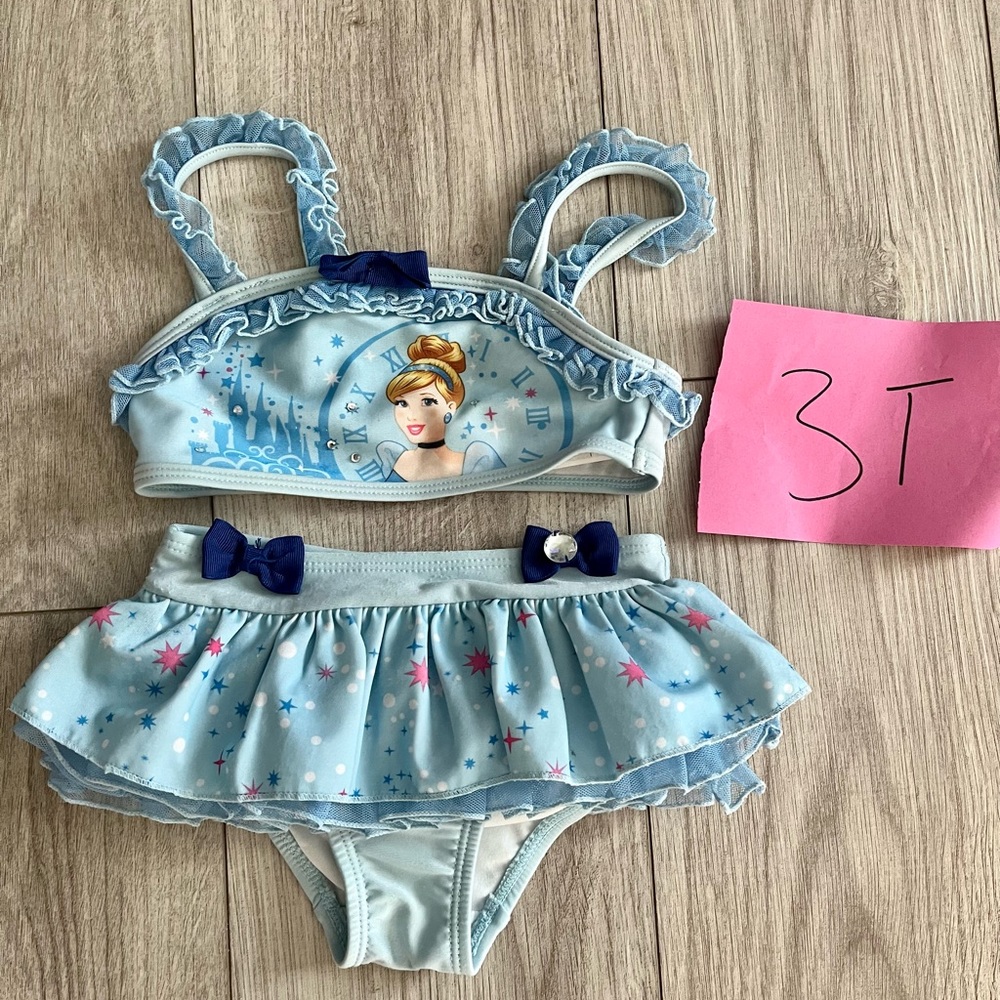 Disney Cinderella 2 piece toddler swimsuit